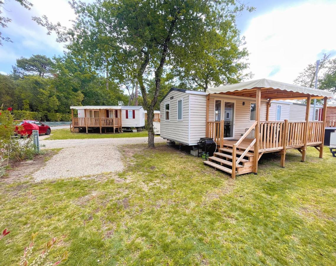 Mobil Home Camping 4 Etoiles Les Viviers 2 Chambres Леж-Кап-Ферре Екстер'єр фото